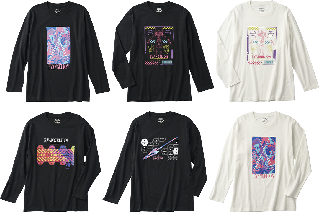 『エヴァンゲリオン30周年』×ワークマン限定プリント長袖Tシャツ