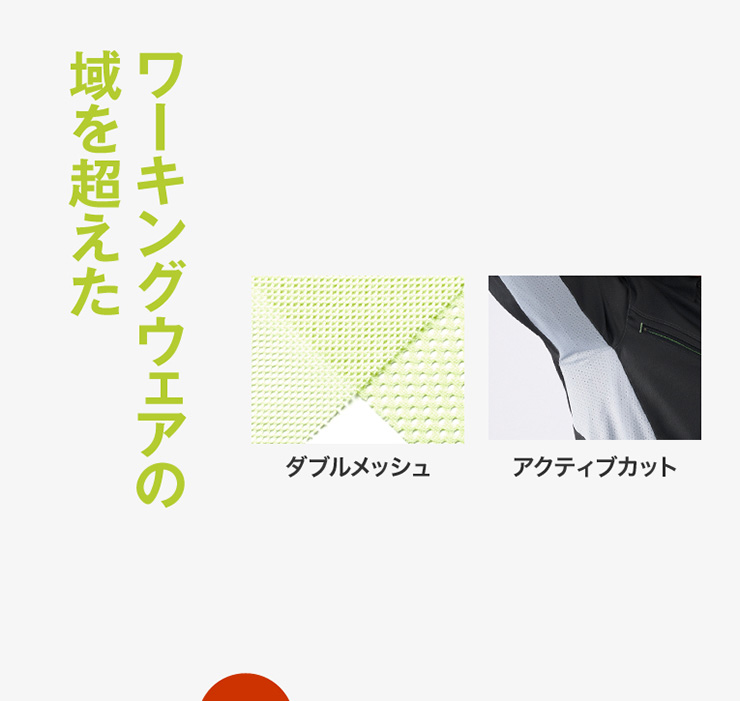 汗を吸わずに蒸発させる
