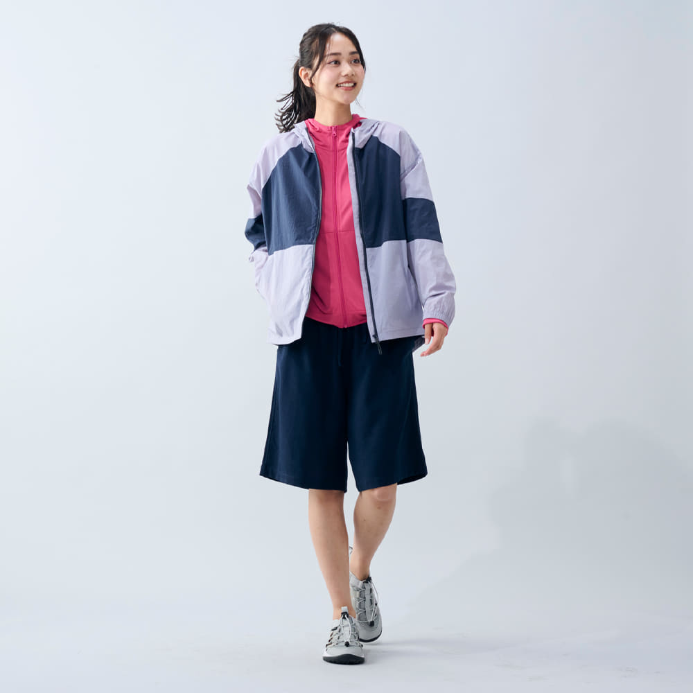 ネイビー×ラベンダー