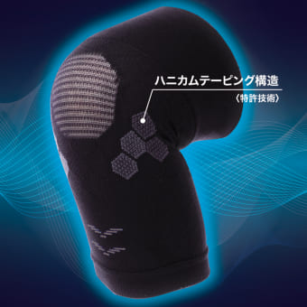 ソロテックス(R)使用 着圧ひざサポーター左右兼用1枚入り