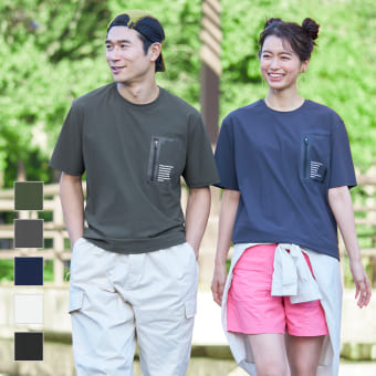 冷感アクティブストレッチ 半袖Tシャツ