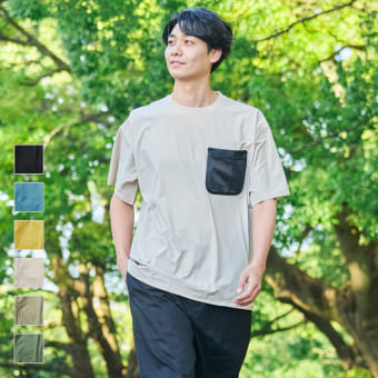 耐久撥水水陸両用半袖Tシャツ