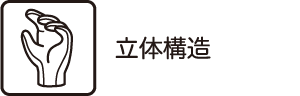立体構造手袋