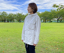 コットンの柔らかい生地なのに防水！？FLAME-TECH(R)(フレイムテック)マウンテンザックレインパーカー